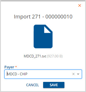 Import Selected 271 File